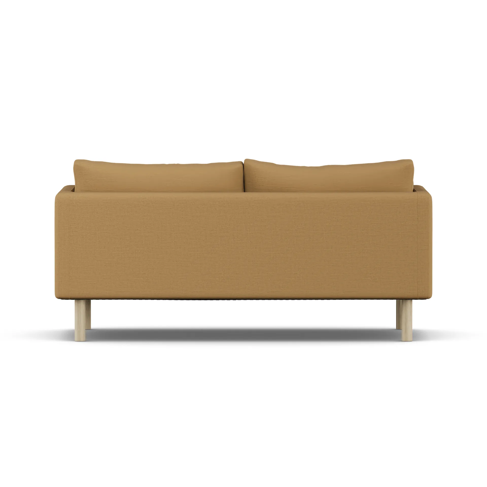 Linnevik sofa, Same Ochre 6676-white-oiled oak, 2-seater 1898