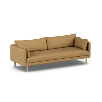 Linnevik sofa - Same Ochre 6676-white-oiled oak, 4-seater - 1898