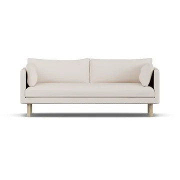 Linnevik sofa - Same Off White 6671-white-oiled oak, 3-seater - 1898