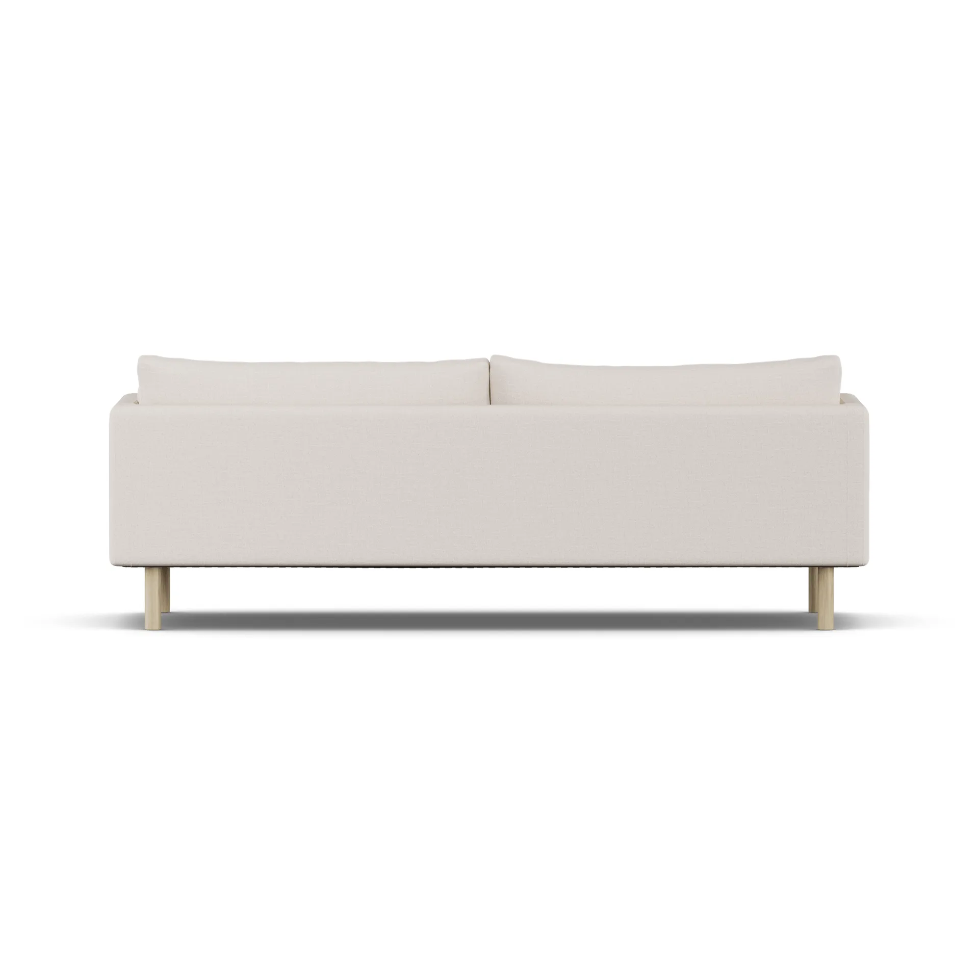 Linnevik sofa, Same Off White 6671-white-oiled oak, 4-seater 1898