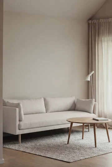 Linnevik sofa - Same Off White 6671-white-oiled oak, 4-seater - 1898