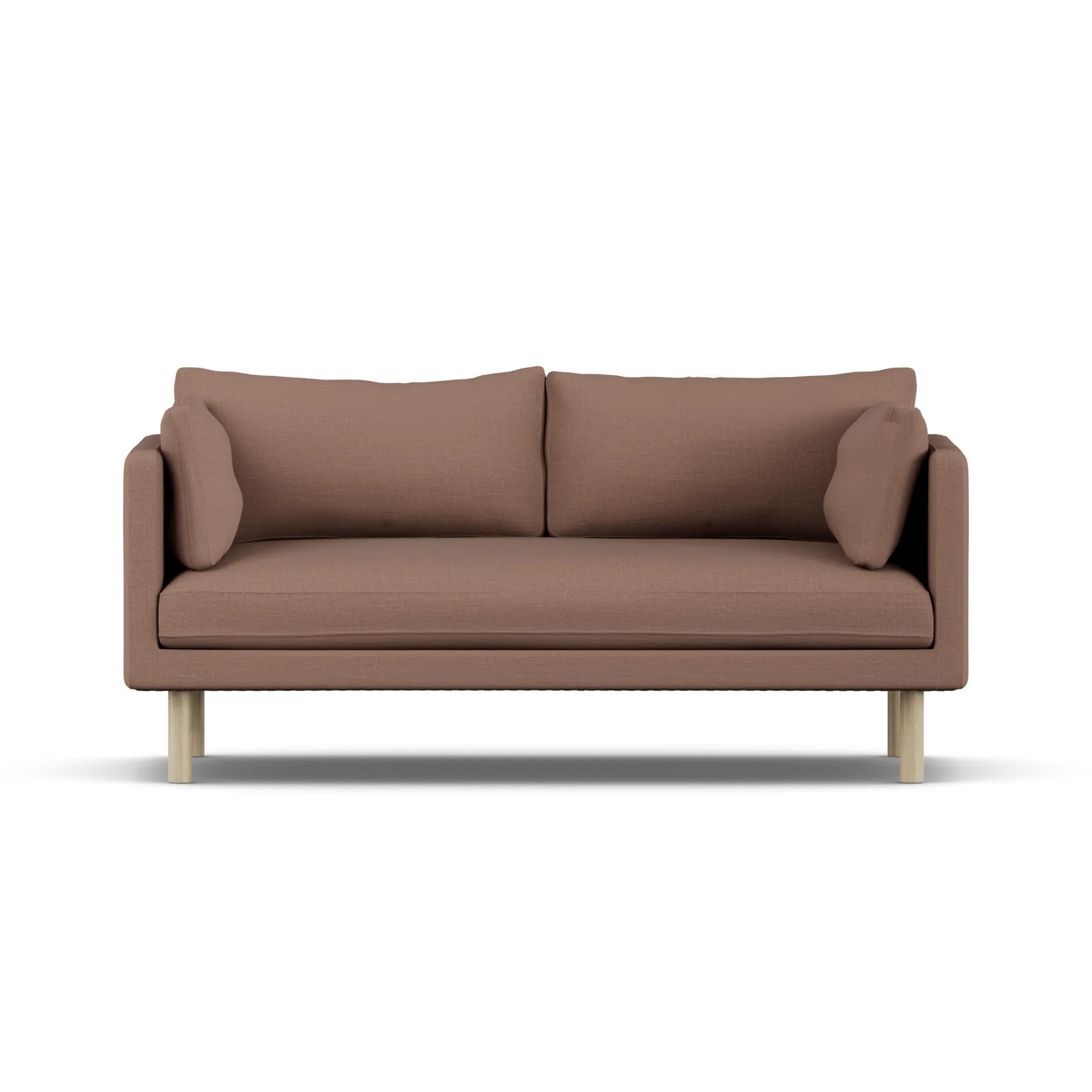 Linnevik sofa, Same Rust 6675-white-oiled oak, 2-seater 1898