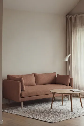 Linnevik sofa - Same Rust 6675-white-oiled oak, 2-seater - 1898