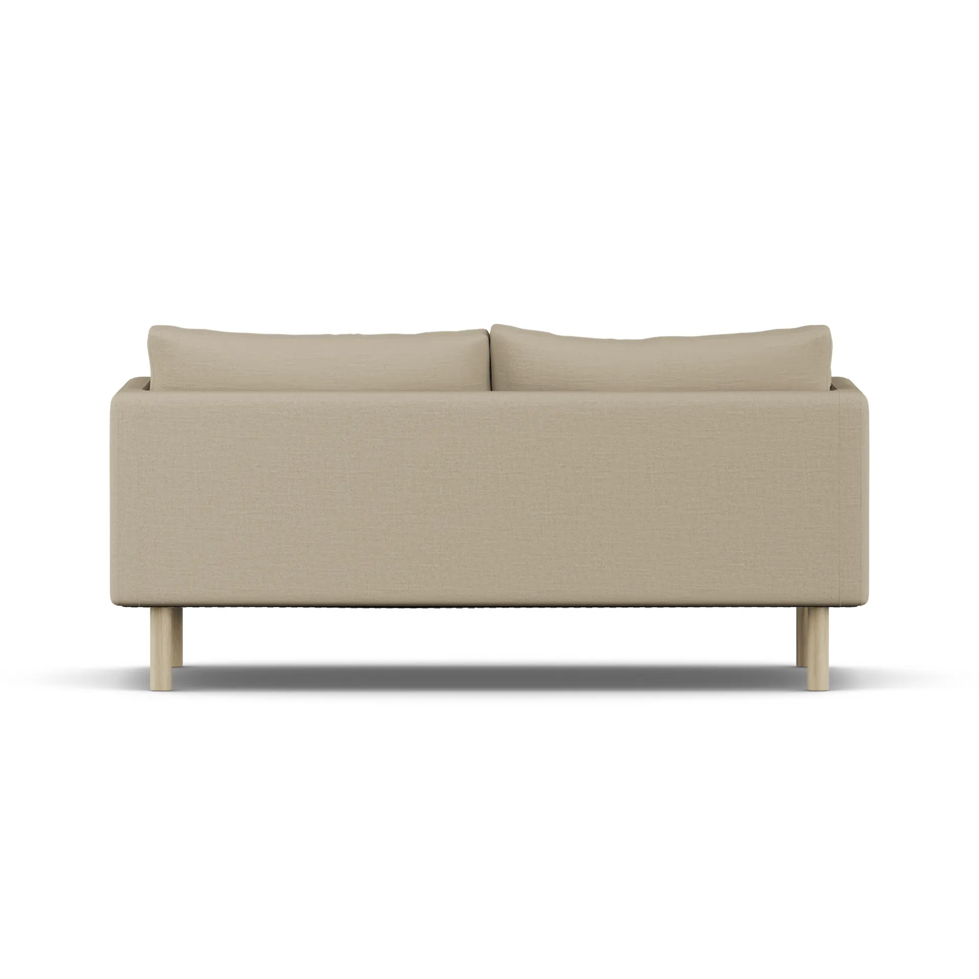 Linnevik sofa, Same Sand 6672-white-oiled oak, 2-seater 1898