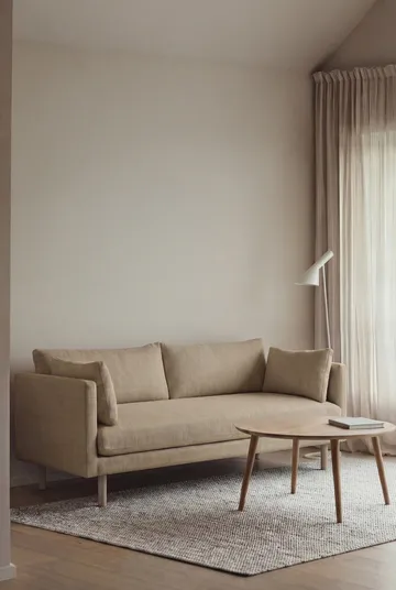 Linnevik sofa - Same Sand 6672-white-oiled oak, 2-seater - 1898