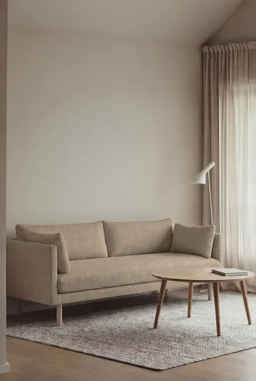 Linnevik sofa - Same Sand 6672-white-oiled oak, 3-seater - 1898