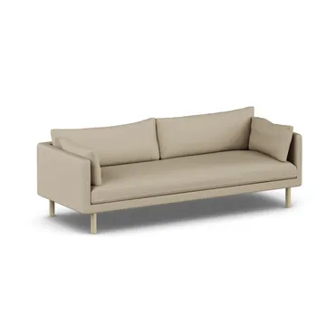 Linnevik sofa - Same Sand 6672-white-oiled oak, 4-seater - 1898