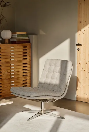 Loholm armchair with swivel function - Bern Beige 0341 - 1898