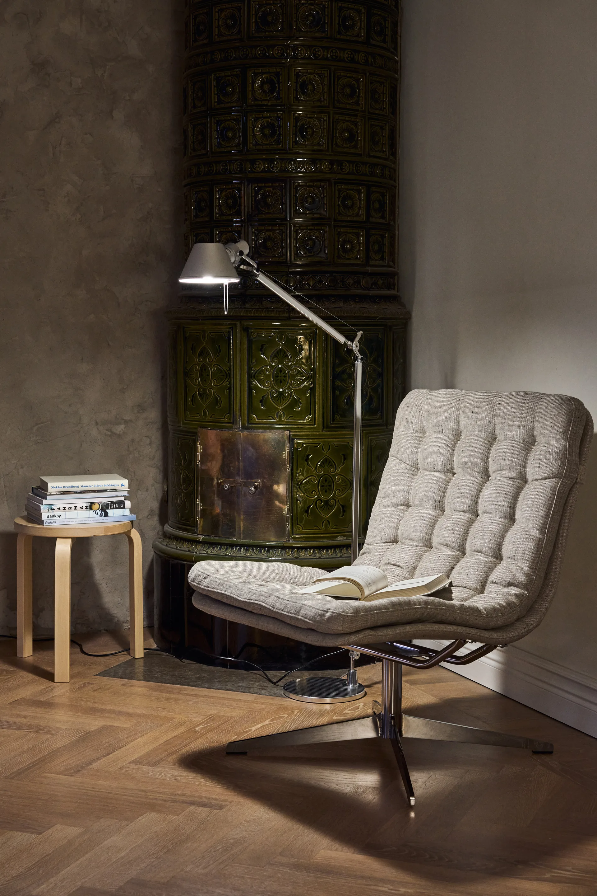 Loholm armchair with swivel function, Bern Beige 0341 1898