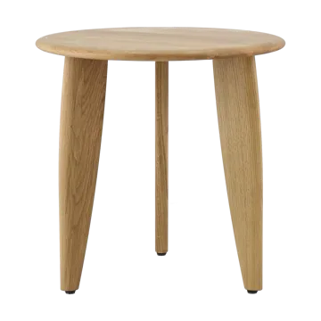 Lyckeby coffee table Ø45x44 cm - Natural lacquered oak - 1898