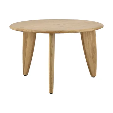 Lyckeby coffee table Ø60x37.5 cm - Natural lacquered oak - 1898