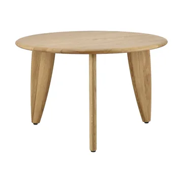 Lyckeby coffee table Ø60x37.5 cm - Natural lacquered oak - 1898