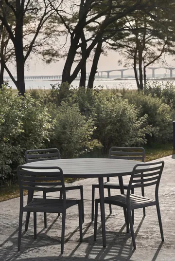 Marsala dining table - Anthracite, Ø140 cm - 1898