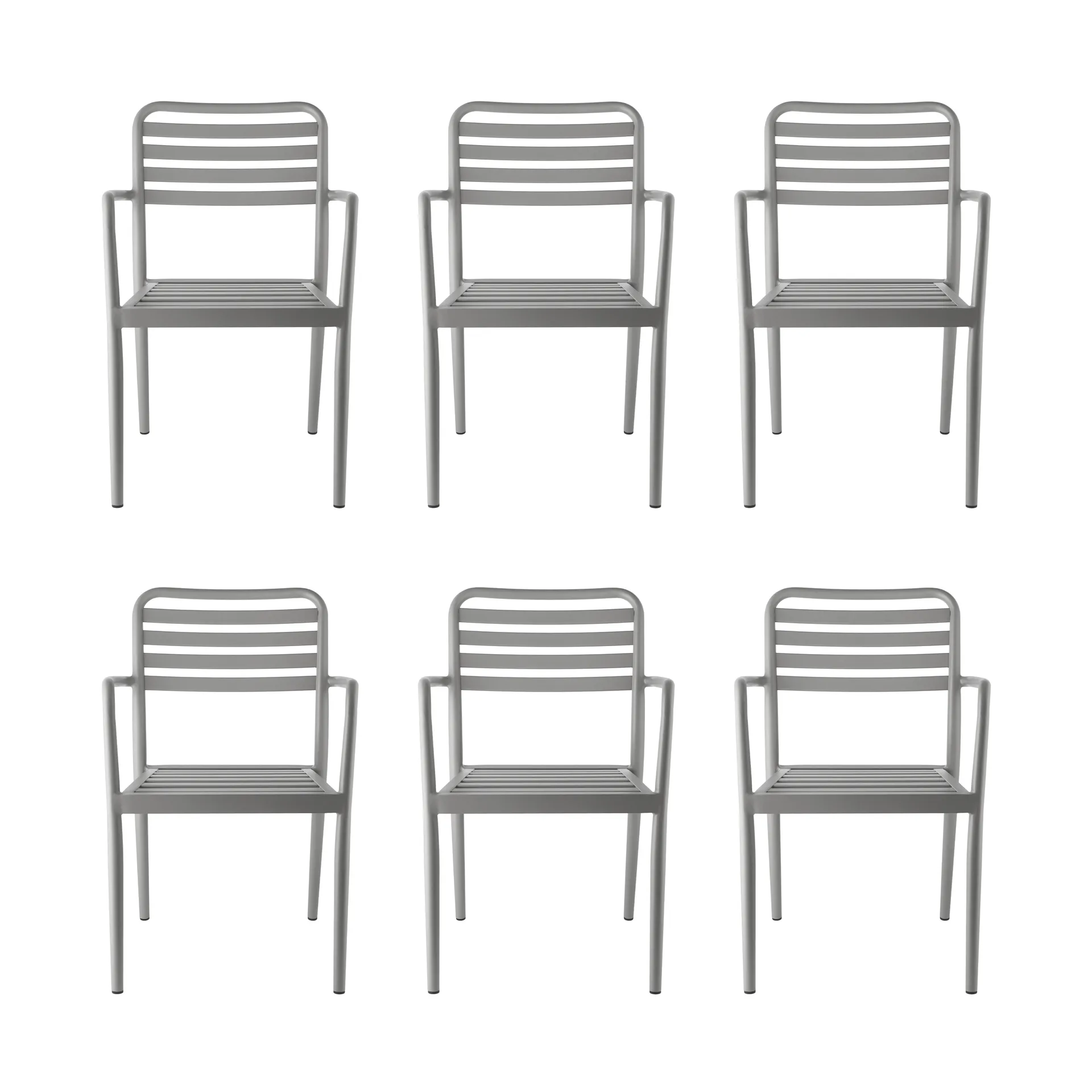 Messina armchair, Taupe, 6-pack,  1898
