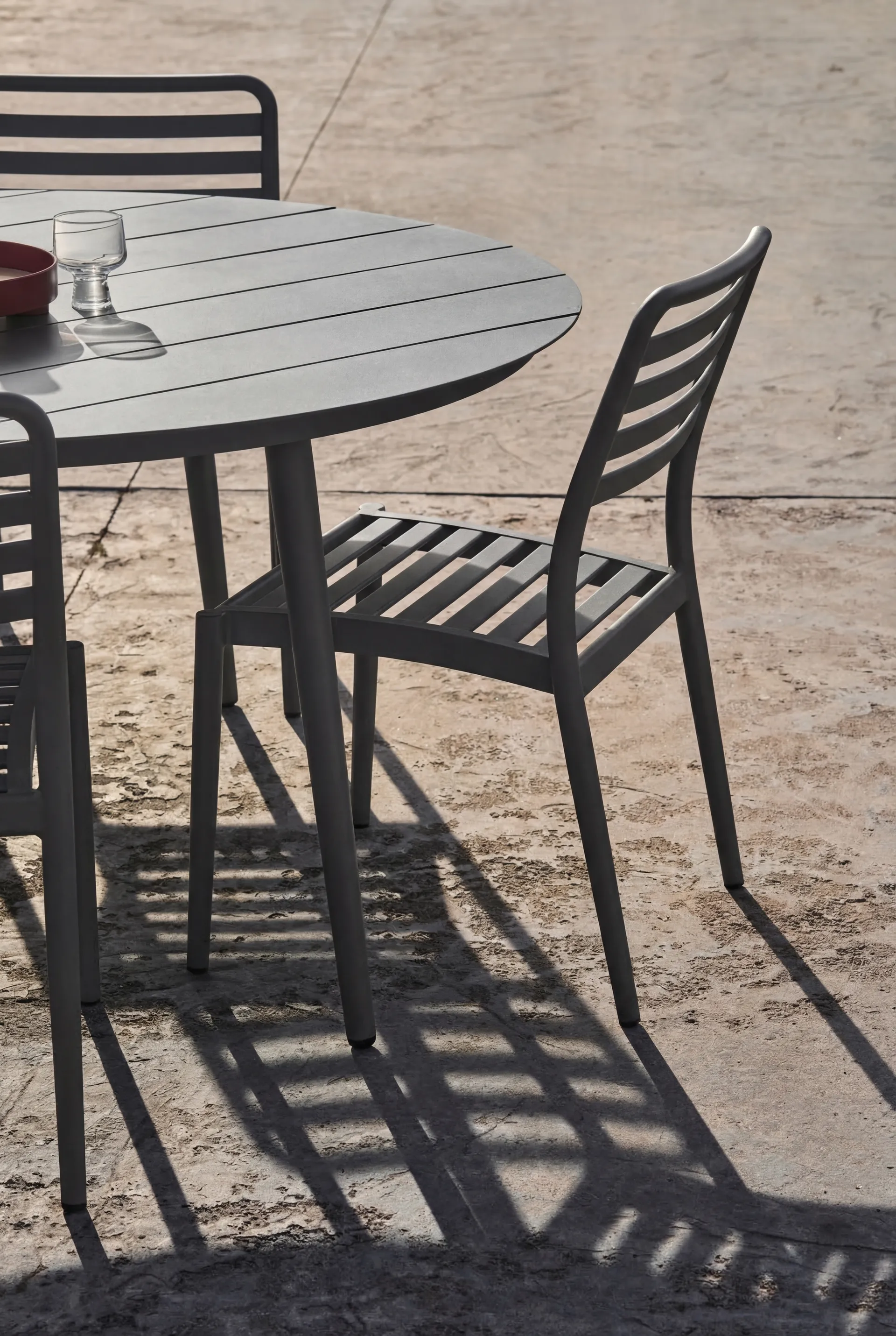 Messina chair, Anthracite, 4-pack,  1898