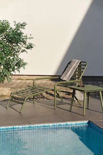 Messina sun lounger - Moss green - 1898