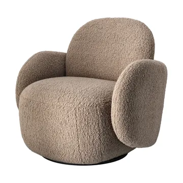 Mo armchair with swivel function - Glore brown - 1898