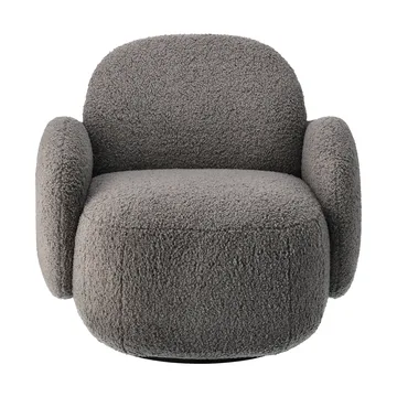 Mo armchair with swivel function - Glore grey - 1898