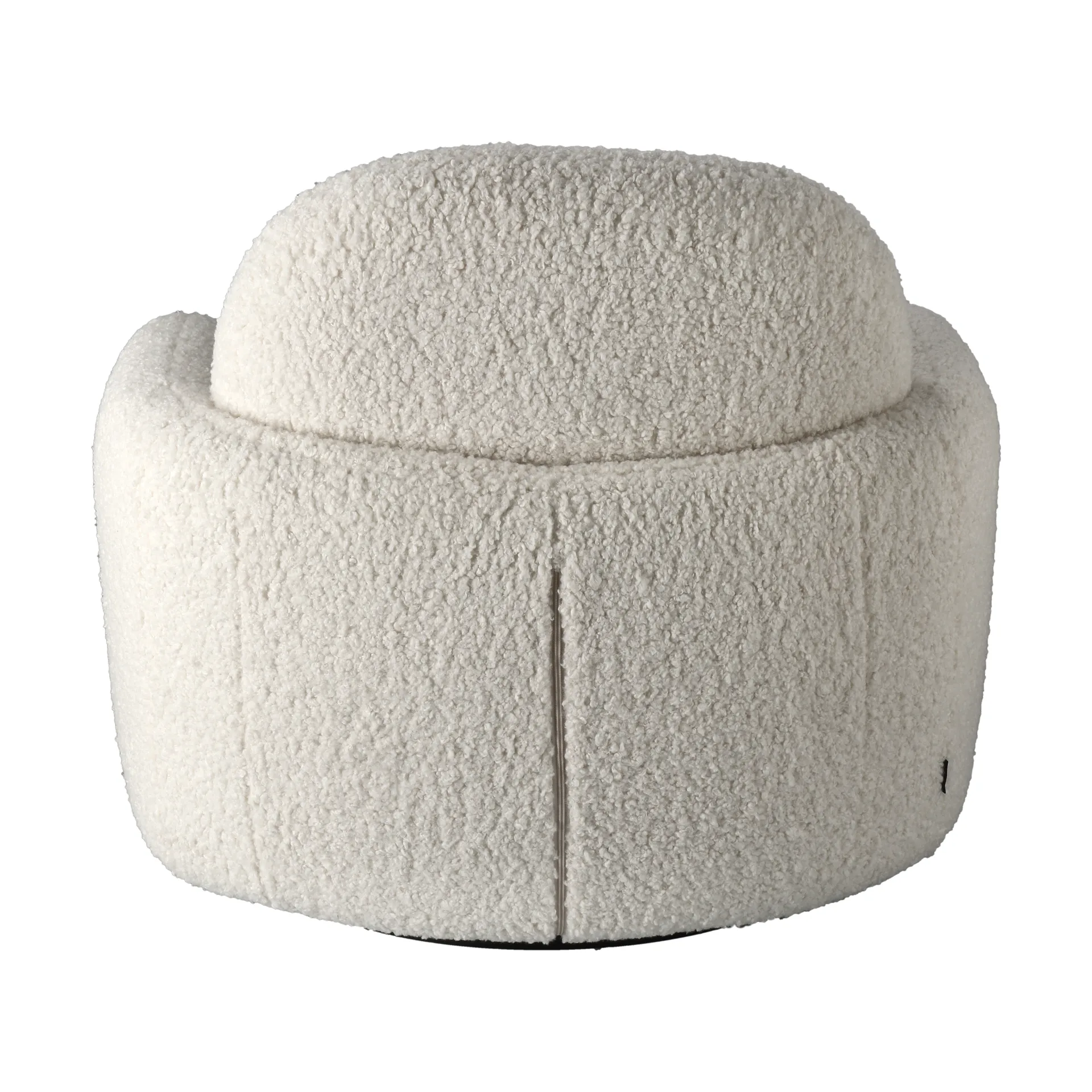 Mo armchair with swivel function, Glore White 1243 1898
