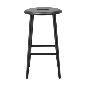 Norrabo barstool 65 cm - Black lacquered oak - 1898