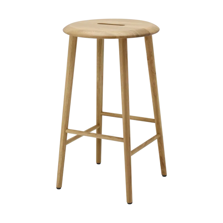 Norrabo barstool 65 cm - Natural lacquered oak - 1898