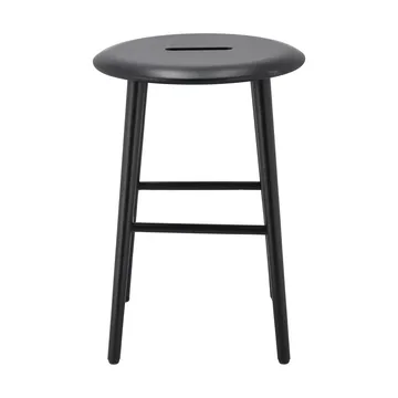Norrabo stool 53 cm - Black lacquered oak - 1898