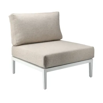 Santander modul sofa center module - White-beige - 1898