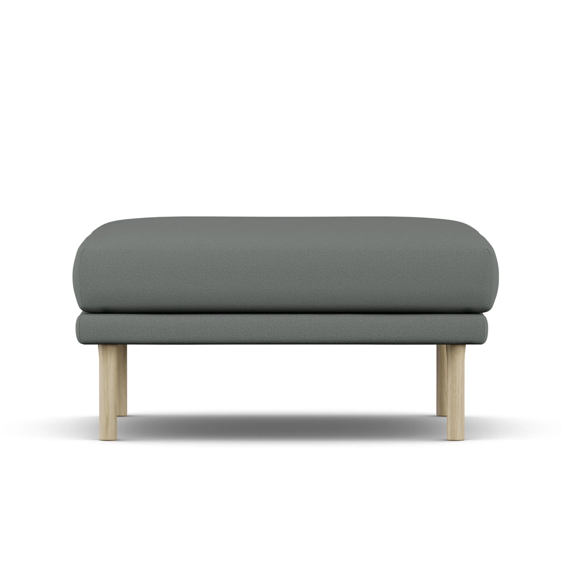 Sjövik footstool, Caleido Grey 1240-white-oiled oak 1898