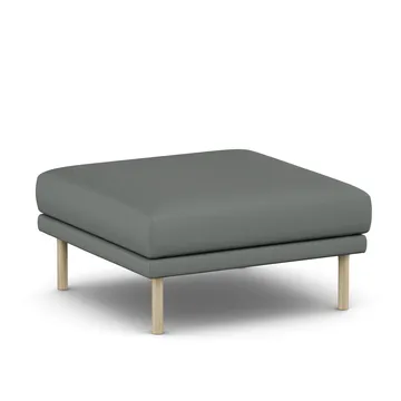 Sjövik footstool - Caleido Grey 1240-white-oiled oak - 1898