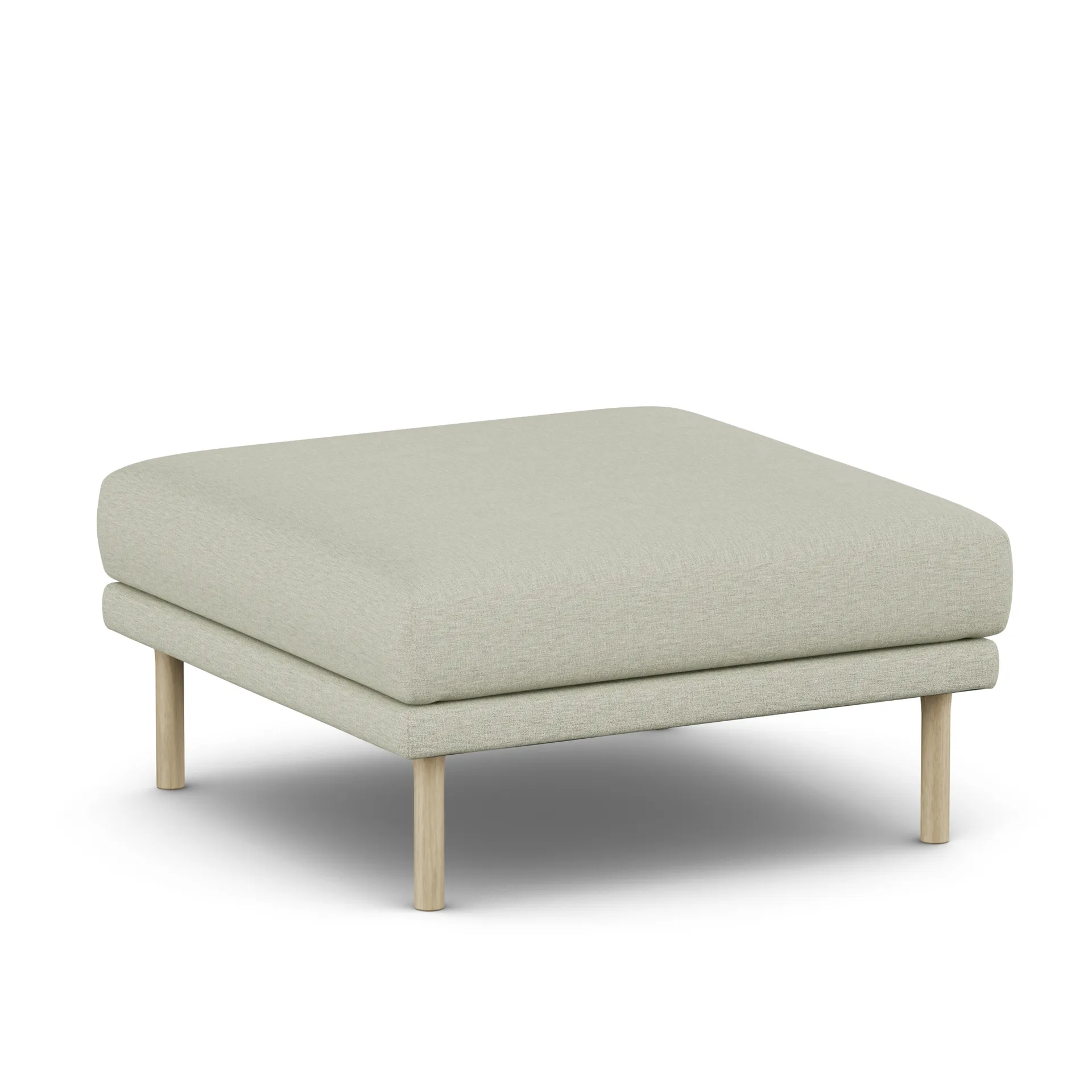 Sjövik footstool, Luiza Beige 3981-white-oiled oak 1898