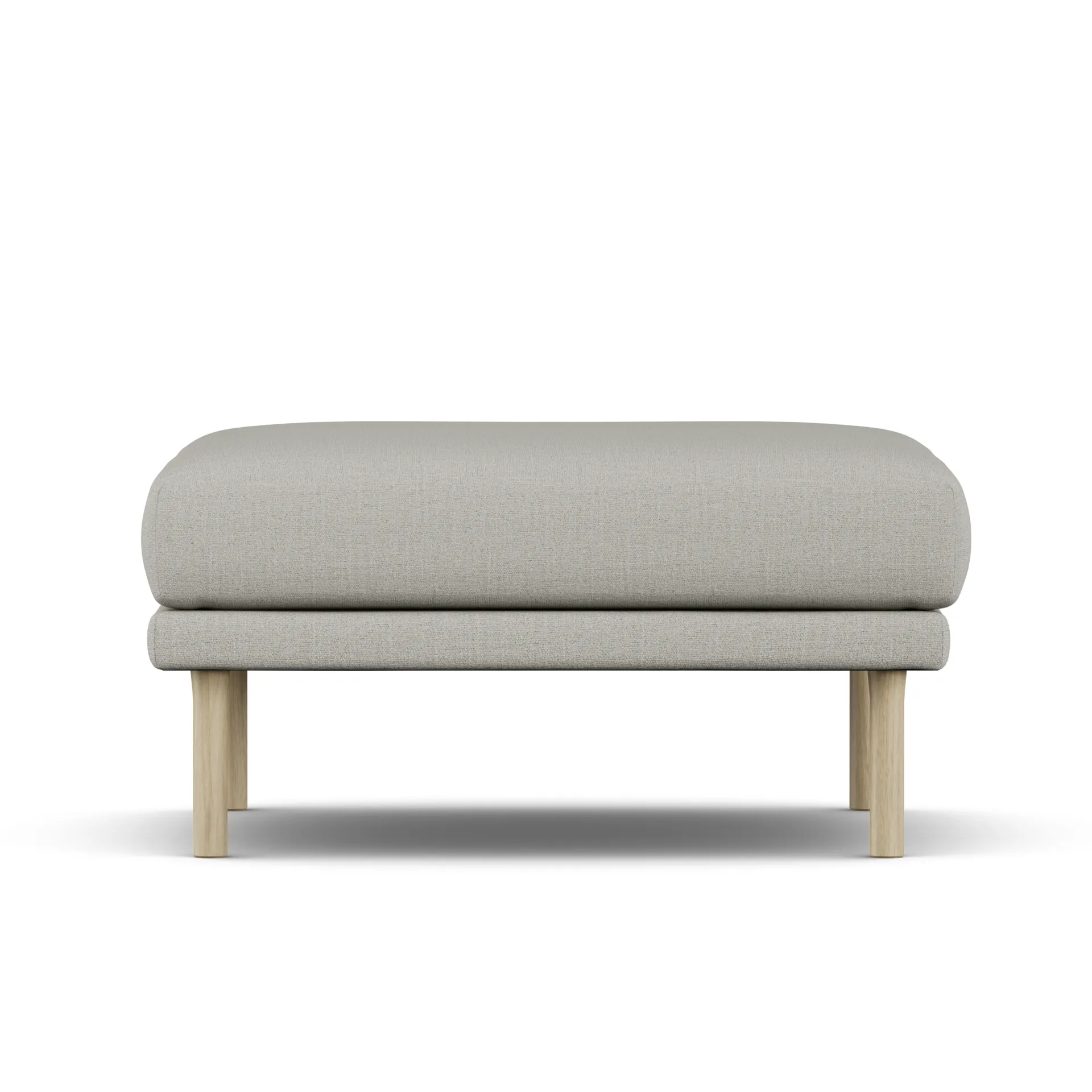 Sjövik footstool, Same Grey 6673-white-oiled oak 1898