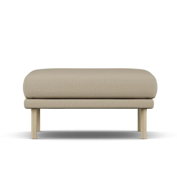 Sjövik footstool - Same Sand 6672-white-oiled oak - 1898