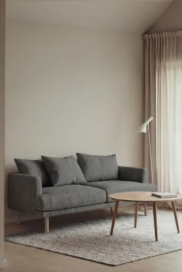 Sjövik sofa - Caleido Grey 1240-white-oiled oak, 2,5-seater - 1898
