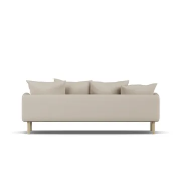 Sjövik sofa - Jump Beige 1956-white-oiled oak, 3-seater - 1898