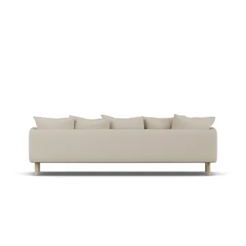 Sjövik sofa - Jump Beige 1956-white-oiled oak, 3,5-seater - 1898