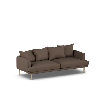 Sjövik sofa - Jump Brown 1955-white-oiled oak, 3-seater - 1898