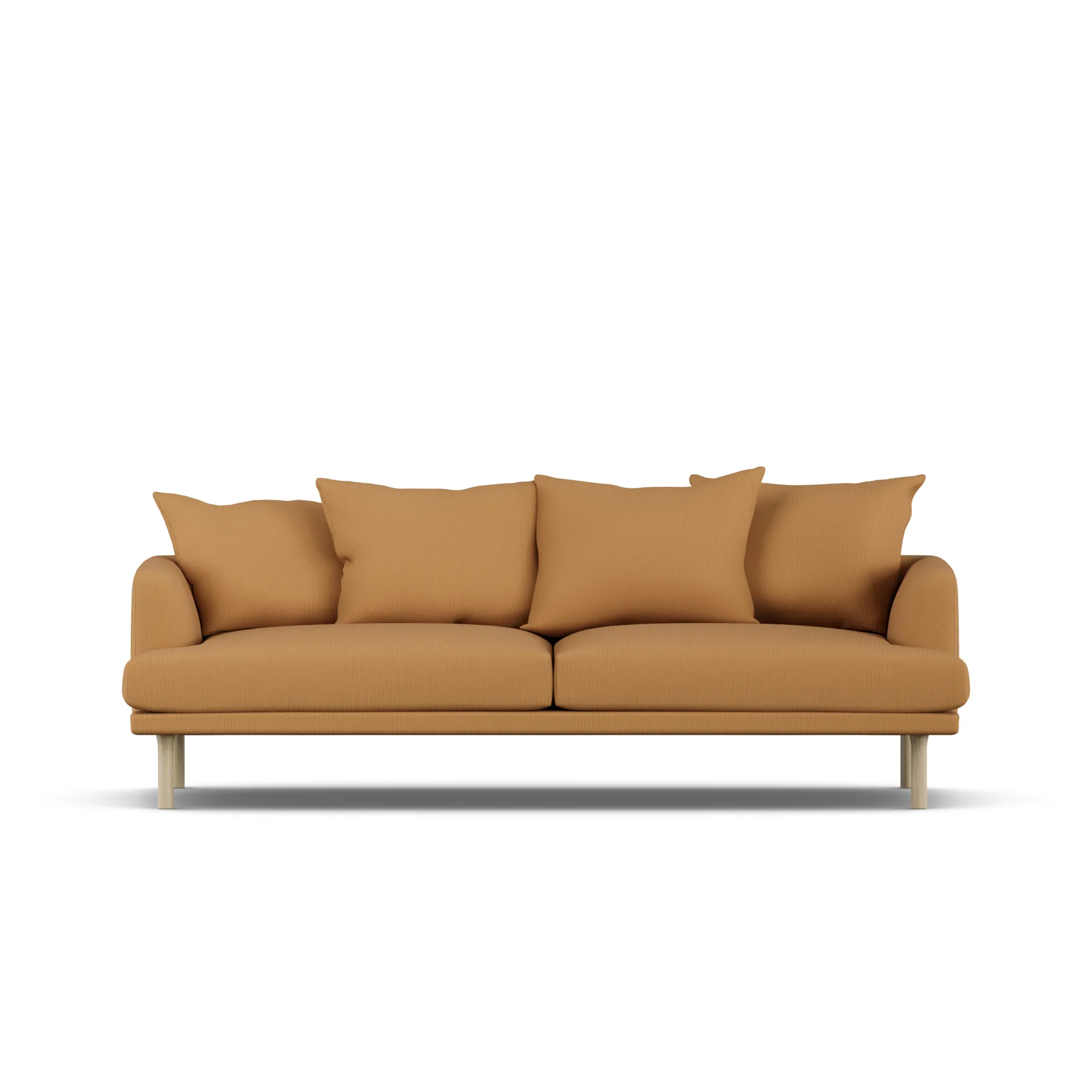Sjövik sofa, Jump Honey 1959-white-oiled oak, 3-seater 1898