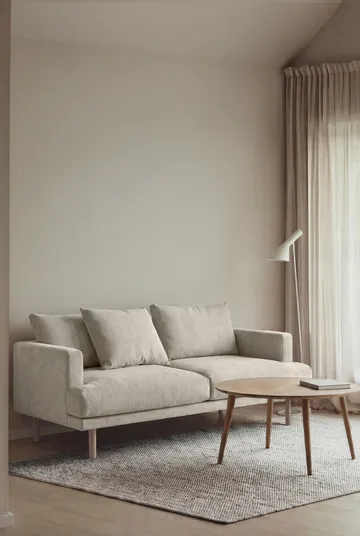 Sjövik sofa - Jump Off White 1954-white-oiled oak, 2,5-seater - 1898