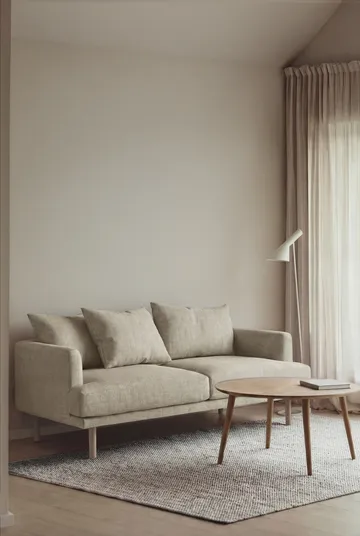 Sjövik sofa - Luiza Beige 3981-white-oiled oak, 2,5-seater - 1898