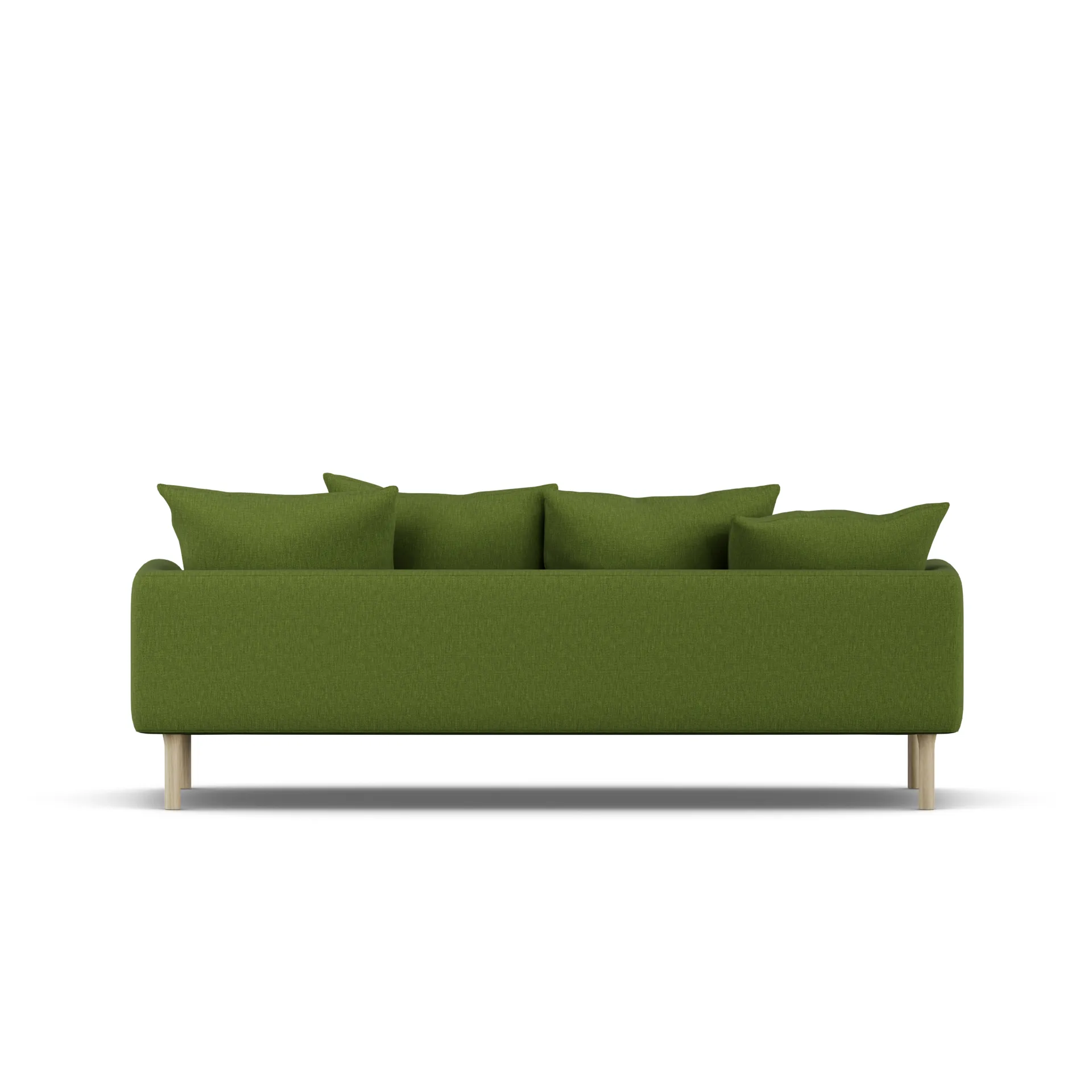 Sjövik sofa, Luiza Green 3975-white-oiled oak, 3-seater 1898