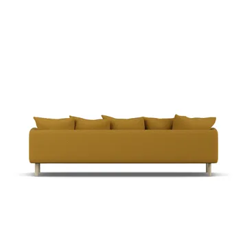Sjövik sofa - Luiza Mustard 3972-white-oiled oak, 3,5-seater - 1898