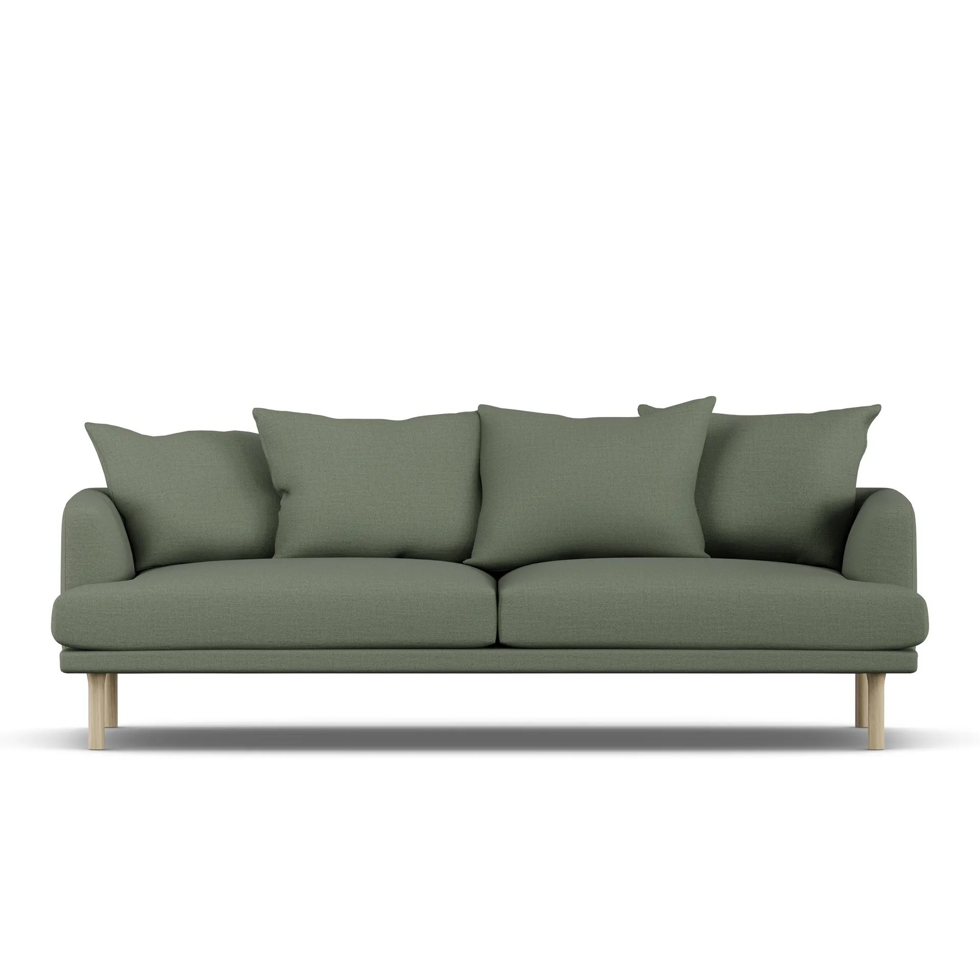 Sjövik sofa, Same Forest 6677 -white-oiled oak, 3-seater 1898
