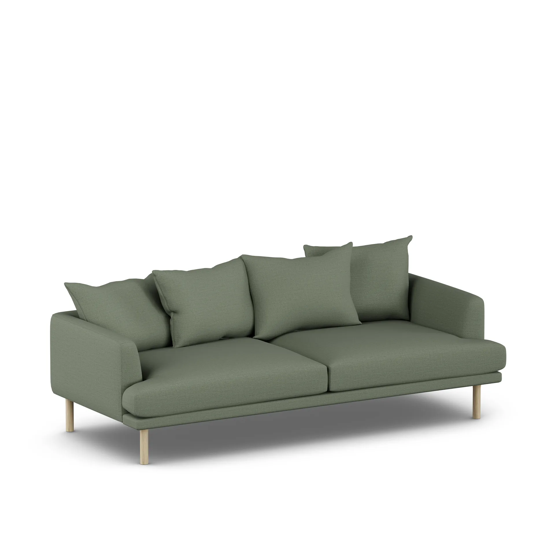Sjövik sofa, Same Forest 6677 -white-oiled oak, 3-seater 1898