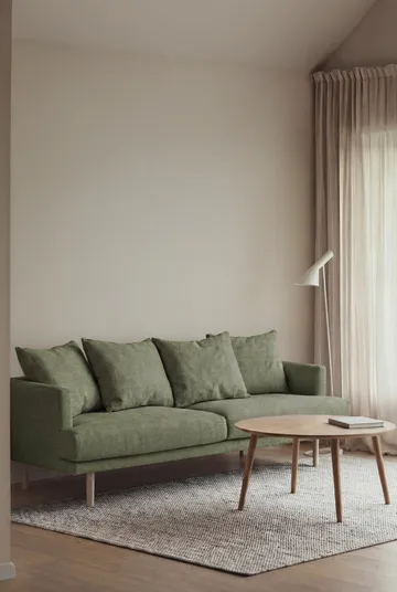 Sjövik sofa - Same Forest 6677 -white-oiled oak, 3-seater - 1898