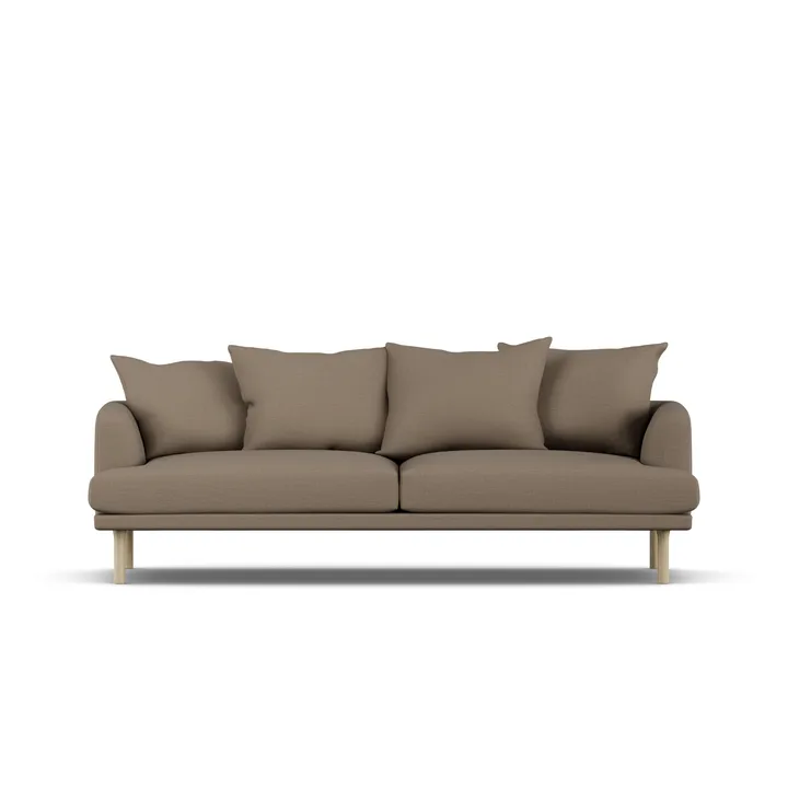 Sjövik sofa - Same Mole 6674-white-oiled oak, 3-seater - 1898