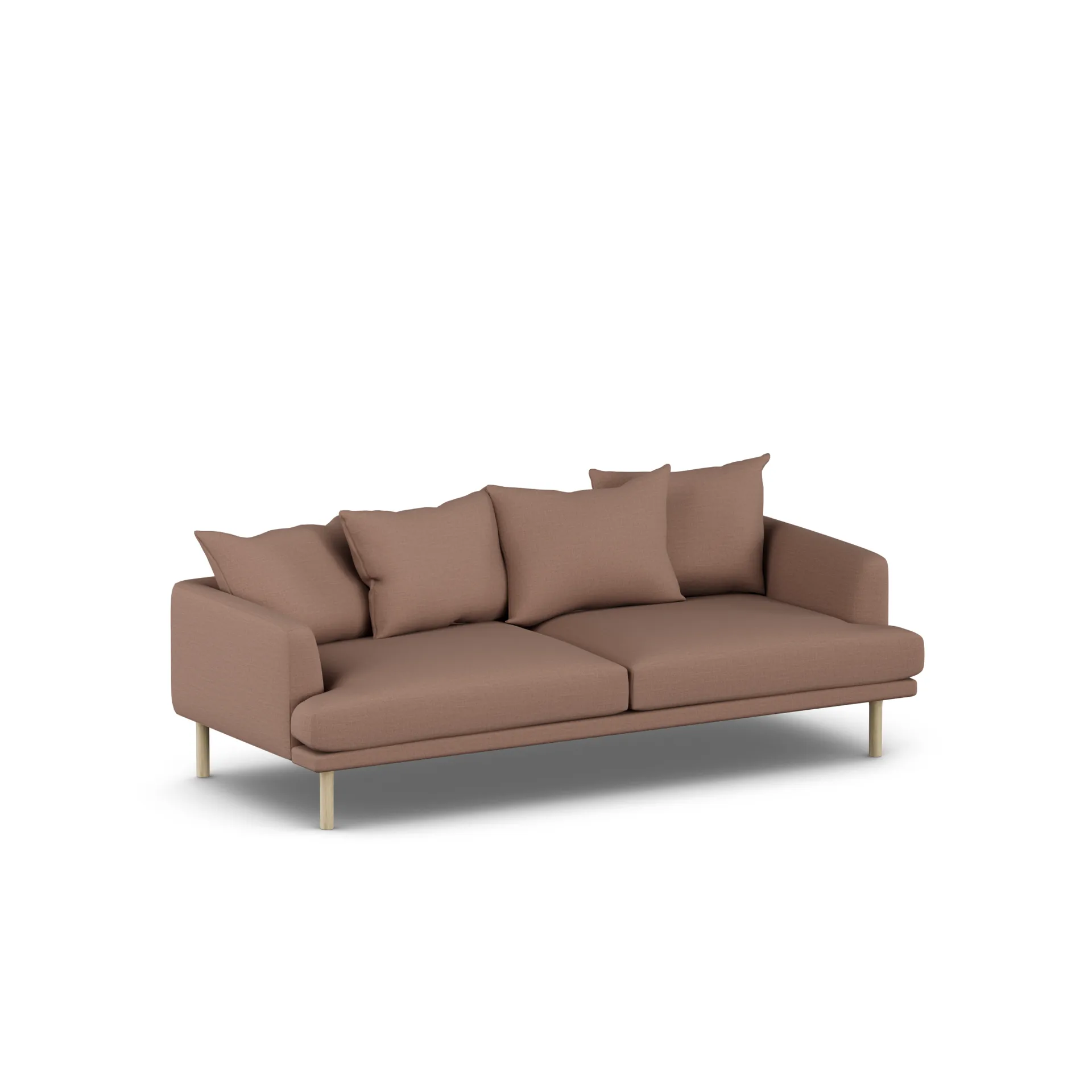Sjövik sofa, Same Rust 6675-white-oiled oak, 3-seater 1898