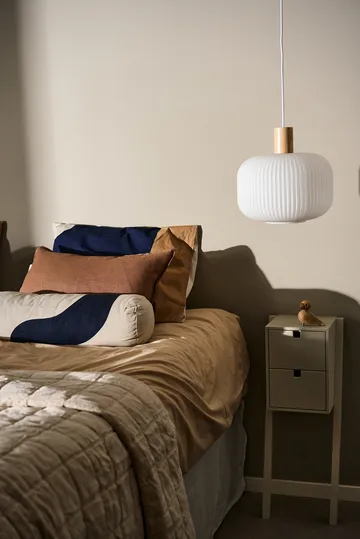 Square bed- and hall way shelf - Sand - 1898