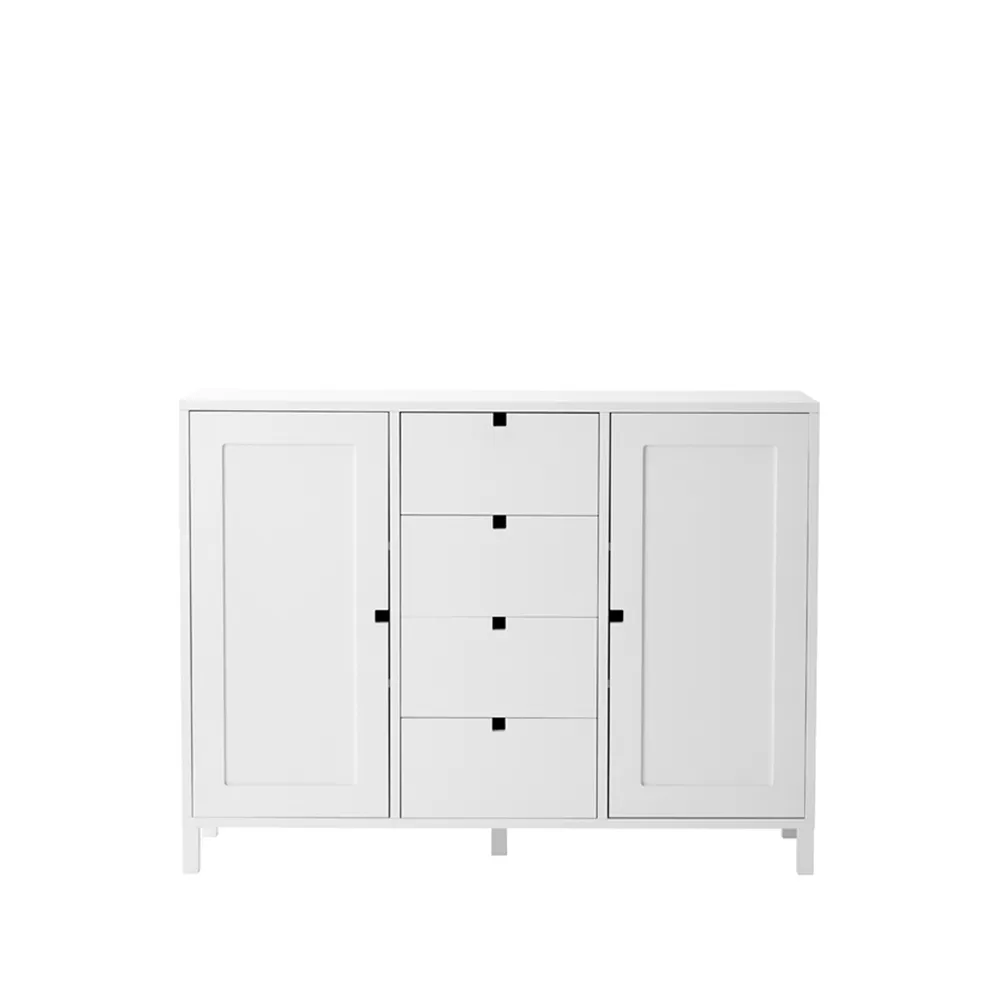 Square bench, White 1898