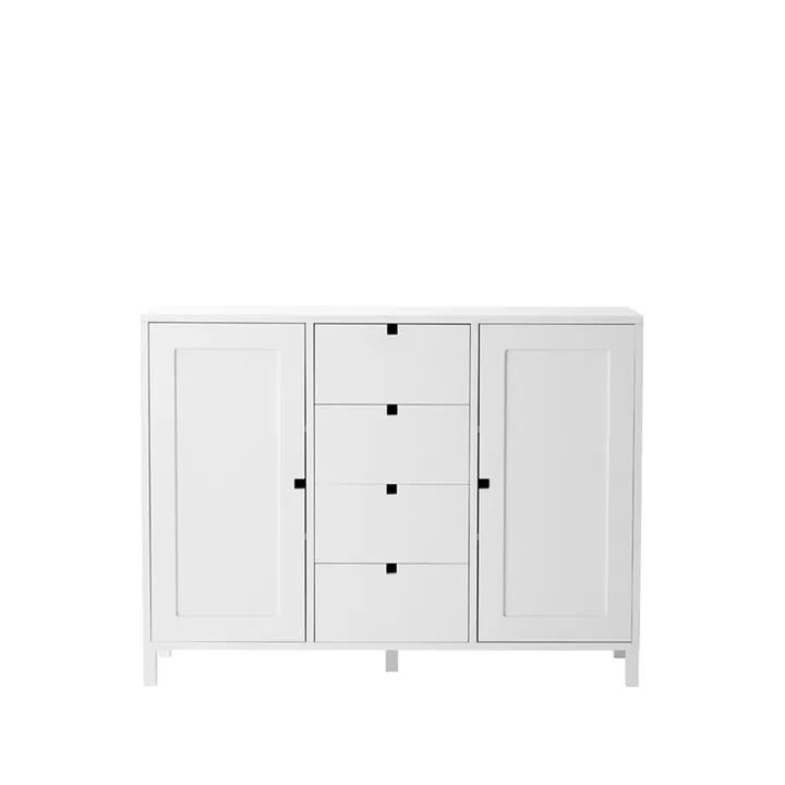 Square bench - White - 1898