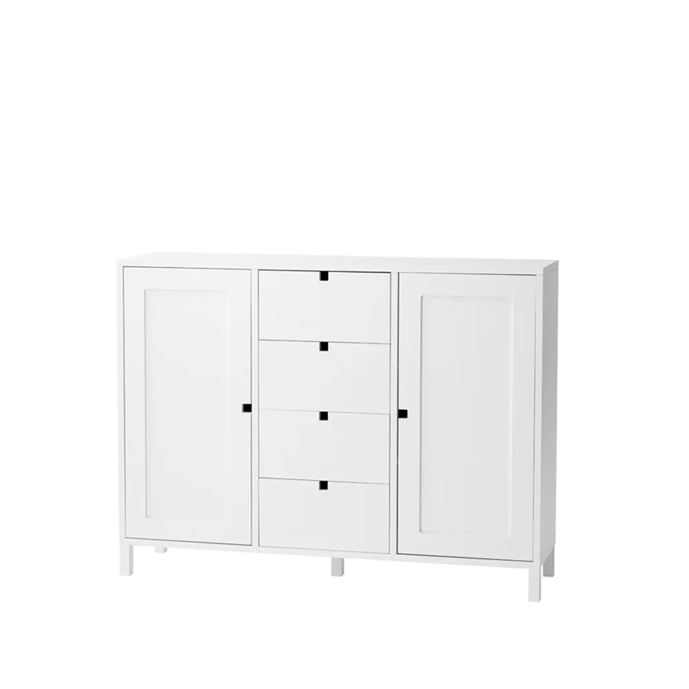 Square bench, White 1898